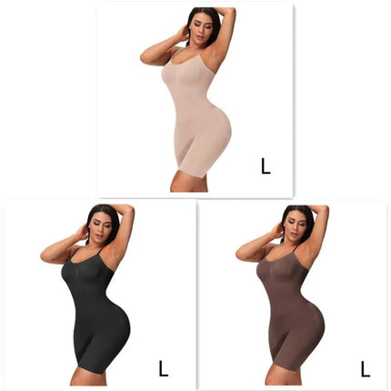 Women's Seamless Body Shaping Bodysuit Thin Elastic Body Shaping Bodysuit Wholesale Tight Tummy Tummy - Lamarshop1
