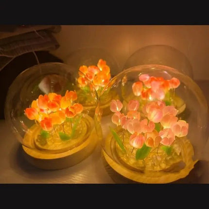 Handmade Tulip Night Light - Lamarshop1