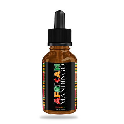 African Mandingo - Penis Enlarger and Dick Growth Massage Oil Grow a Longer and Thicker Penis Grow Penis and Increase Size Penile Enlargement and Extender for Men 10ml - Lamarshop1