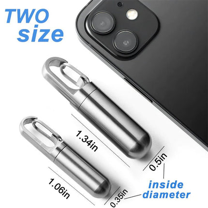 Portable Waterproof Stainless Steel Pill Box - Lamarshop1