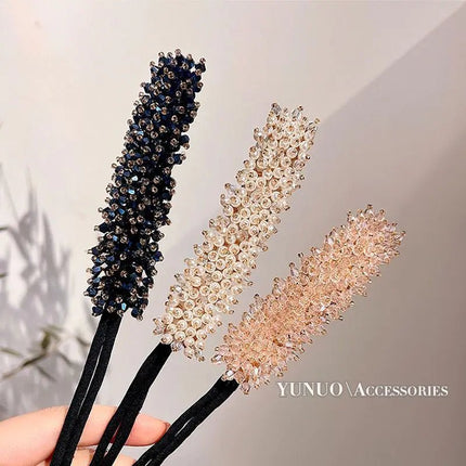 Crystal Hair Bun Maker for Easy Hairstyles (Women) - Lamarshop1