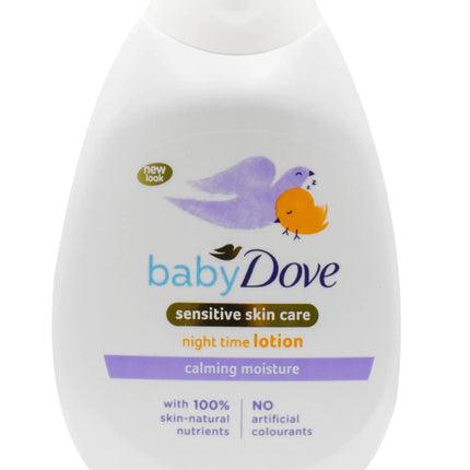 Baby Dove Night Time Lotion for Sensitive Skin Calming Moisture - 400 Ml (13 Ounce) - Lamarshop1