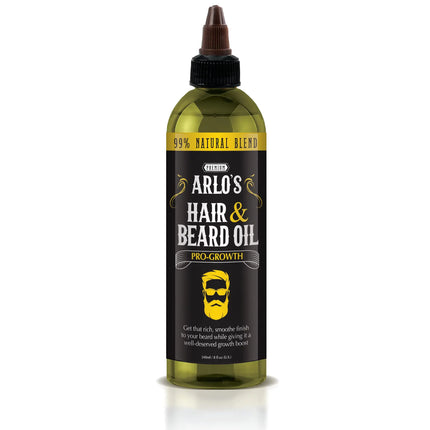 Arlos Pro - Growth Hair and Beard Oil 8 oz. - Hair Oil Mustache Oil and Beard Oil Growth - Lamarshop1
