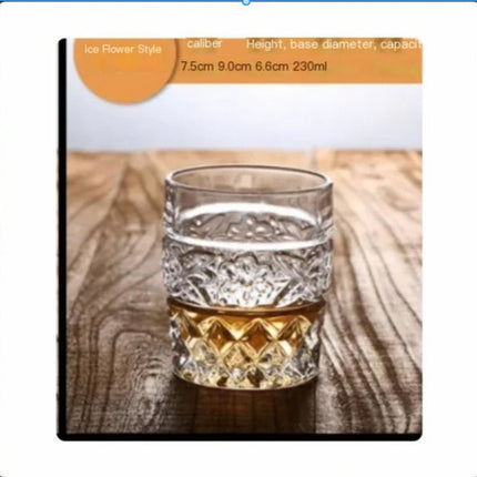 Whiskey Glass Crystal Cup - Lamarshop1
