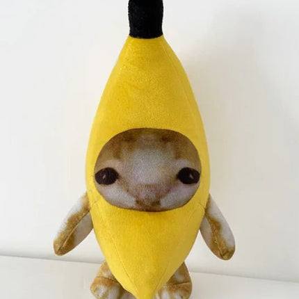 Banana Cat Plush Toy