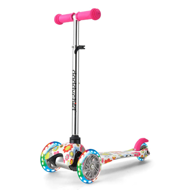 3 Wheel Scooters for Kids Kick Scooter for Toddlers 3-6 Years Old Boys and Girls Scooter with Light Up Wheels Mini Scooter for Children