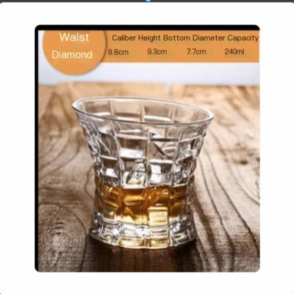 Whiskey Glass Crystal Cup - Lamarshop1