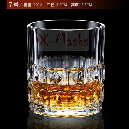 Whiskey Glass Crystal Cup - Lamarshop1