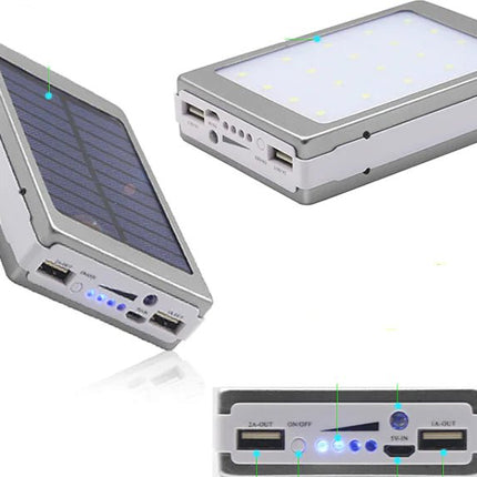 Solar Power Bank, Portable Charger - Lamarshop1