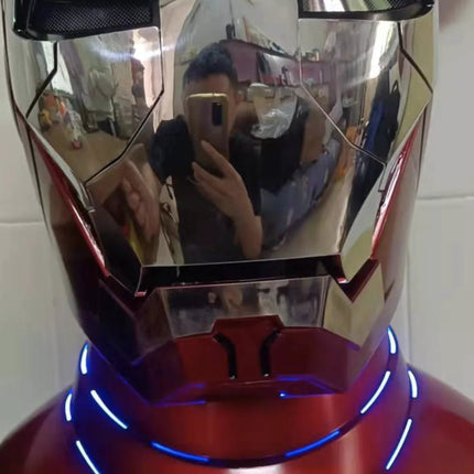 Iron Man MK5 Helmet 1:1 Wearable Voice-Controlled