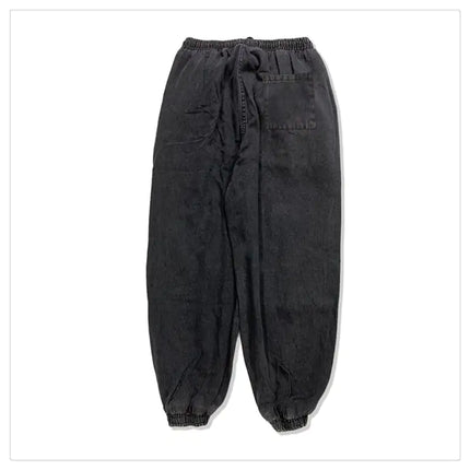 Elastic Waist Loose Fit Wide Leg Jeans for All