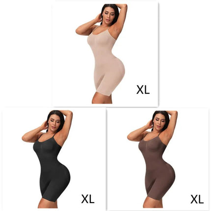 Women's Seamless Body Shaping Bodysuit Thin Elastic Body Shaping Bodysuit Wholesale Tight Tummy Tummy - Lamarshop1