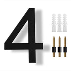 Door Number 4 / Black -200MM