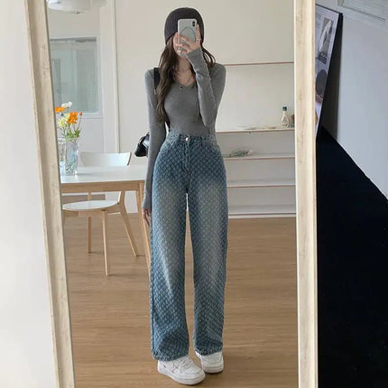 High Waist Wide Leg Jeans for Women