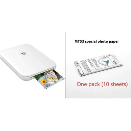Color Photo Printer Portable Full Color Wireless Photo Printer USB Bluetooth Thermal Sublimation Printer - Lamarshop1