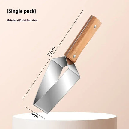 New Watermelon Splitter Watermelon Cutting Artifact 430 Stainless Steel Cutting Piece Splitter Household Melon Triangle Cutting Knife Fruit Knife Kitchen Gadgets - Lamarshop1