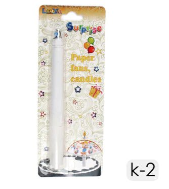 Clown Fan Surprise Party Candle