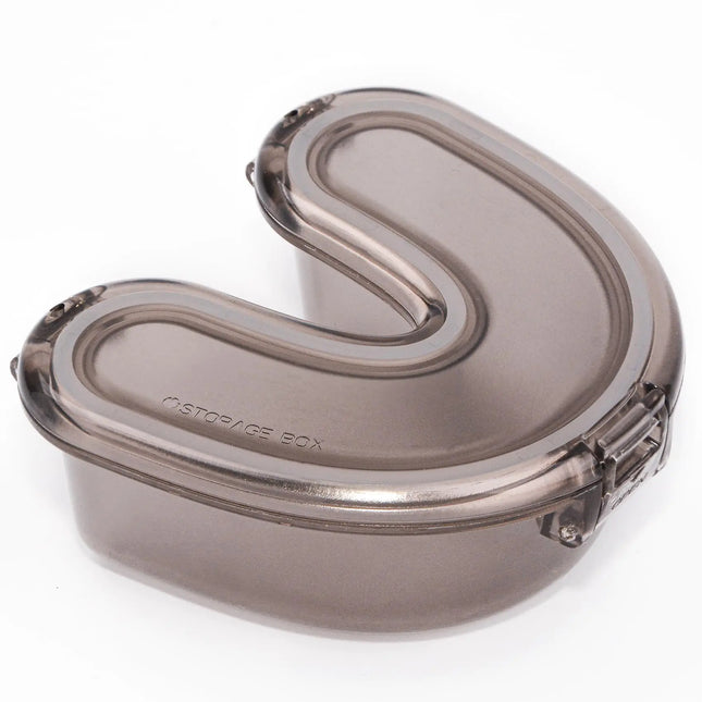 DOTCUTY Retainer Case Travel Denture Holder: Leak Proof Aligner Case Portable Night Guard Case Easy to Clean Aligner Case for Household Travel Office - Lamarshop1