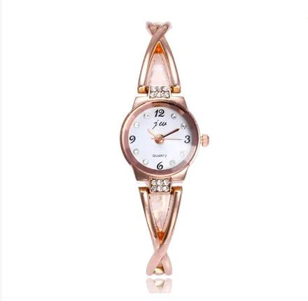 Waterproof Quartz Watch and Bracelet for Women