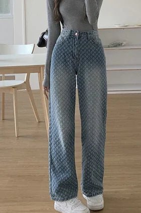 High Waist Wide Leg Jeans for Women