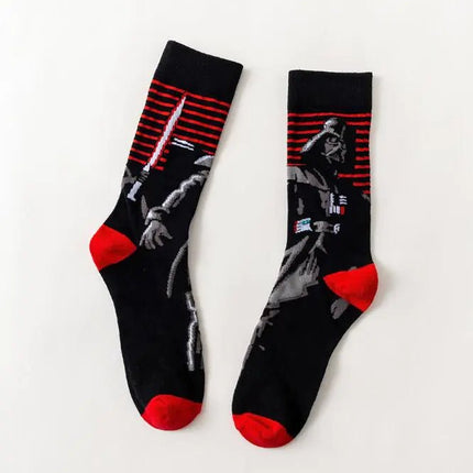 Star Wars Themed Socks, Long Socks - Lamarshop1
