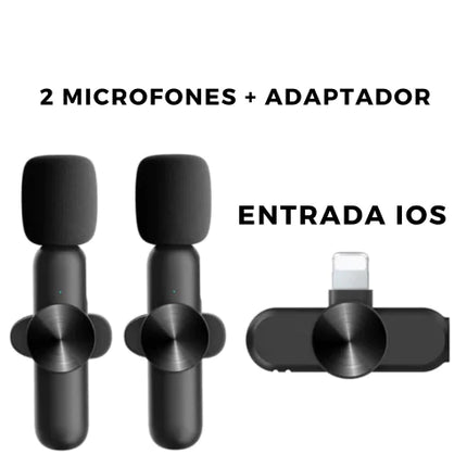 Wireless Lavalier Microphone for Audio and Video Recording - Lamarshop1