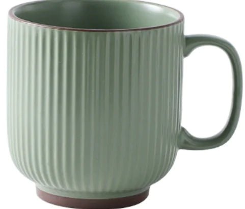 Retro Ceramic Coffee Mug - Nordic Style