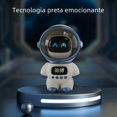 Bluetooth Smart AI Interactive Speaker Clock with Card Slot - Lamarshop1