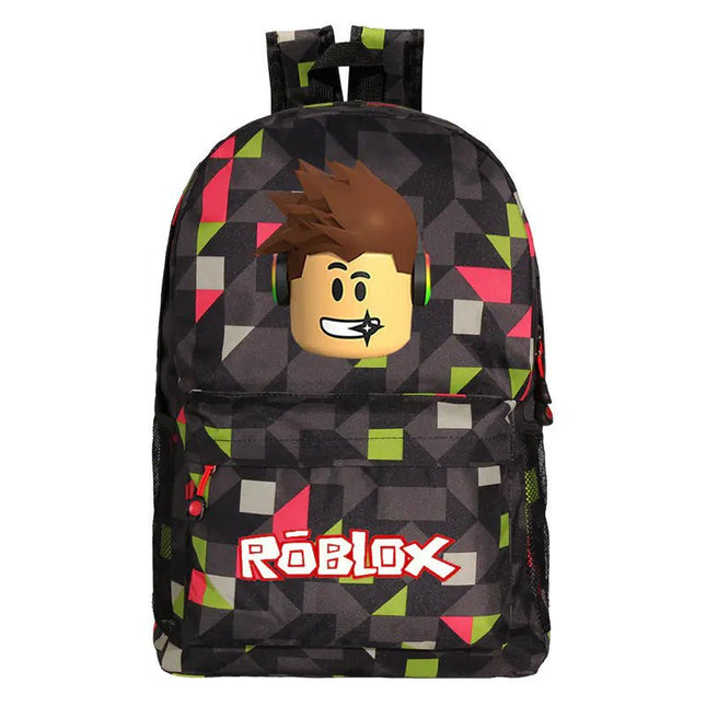 Roblox - Themed Canvas Backpack with Star Design - Lamarshop1