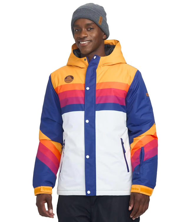 Tipsy Elves Mens Skiing Vintage Freestyler Insulated Jacket Size Medium - Lamarshop1