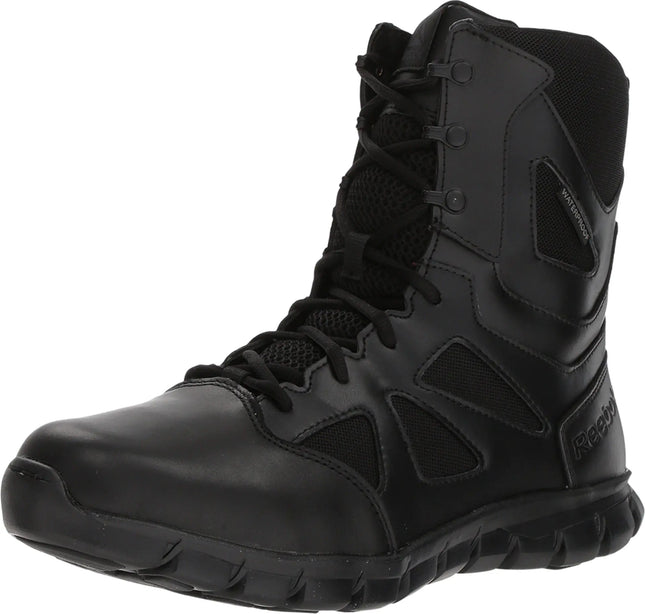 Reebok mens Sublite Cushion 8" Military Tactical Boot Black 10 Wide US - Lamarshop1