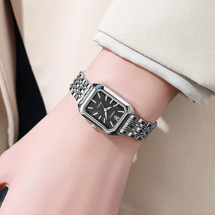 Women's Square Steel Strap Watch - Lamarshop1