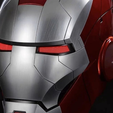 Iron Man MK5 Helmet 1:1 Wearable Voice-Controlled