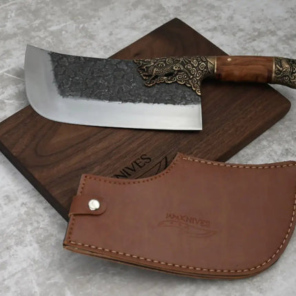 Household Bone Chopping Hand - forged Kitchen Knife Dual - use Knife Ghost Hand Made Chef Knives - Lamarshop1