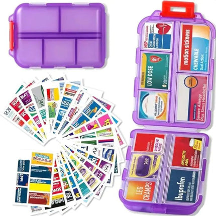 10 Grids Pill Organize Storage - Lamarshop1