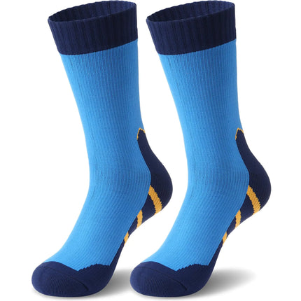 JaGely Waterproof Socks Unisex Hiking Socks Fishing Socks Trekking Hiking Wading Sock Breathable Outdoor Socks Skiing Socks Camping Socks for Men Women Large Size - Lamarshop1