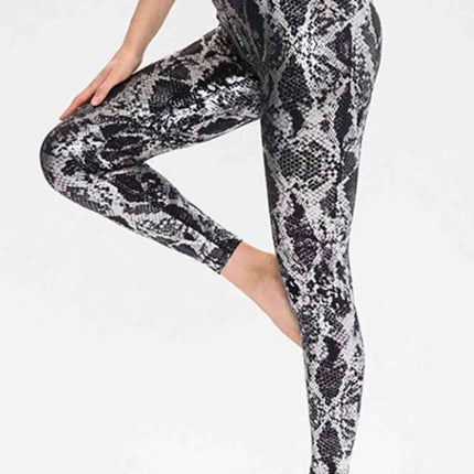 Animal Print Sports Pants-