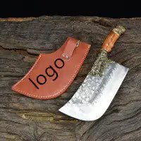 Household Bone Chopping Hand - forged Kitchen Knife Dual - use Knife Ghost Hand Made Chef Knives - Lamarshop1