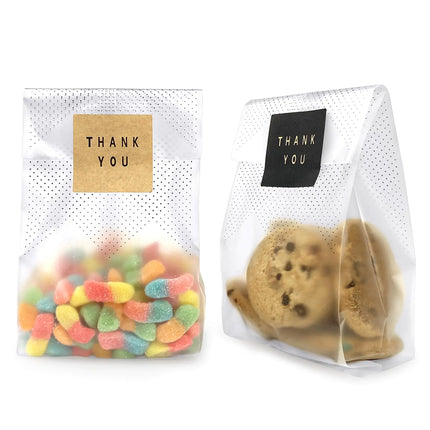 Cookie Bags Cellophane Treat Bags Muffin Bags Dessert Bags Baked Goods Bags Translucent plastic bags for Candy Cake - Lamarshop1
