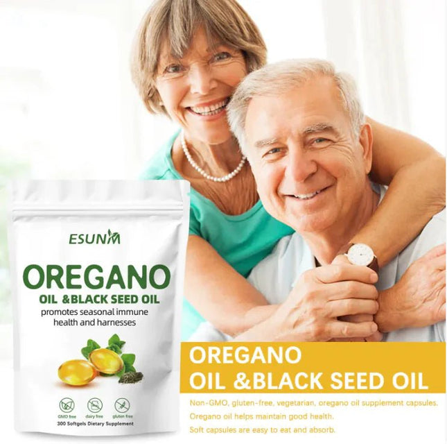 Oregano Oil Softgel Capsules - 300 Count - Lamarshop1