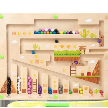 Digital Maze Wooden Puzzle
