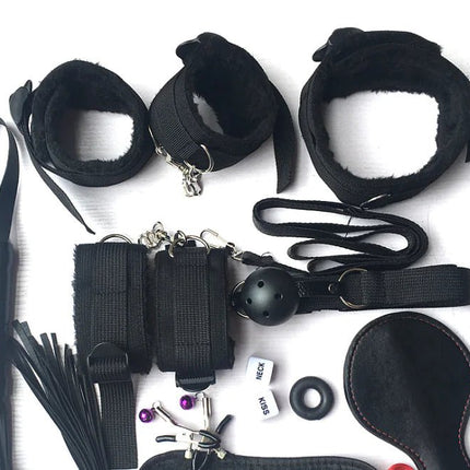 10-Piece Plush Strap Teasing Toy Set