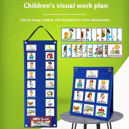 Children's Visual Schedule Chart - Lamarshop1