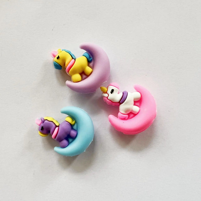 Creative Moon Pen Caps for Students (PVC Soft Gel)