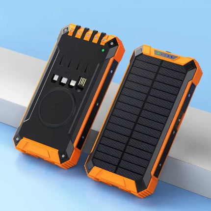 Solar Charge Wireless Power Bank - Lamarshop1