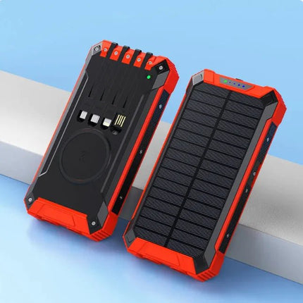 Solar Charge Wireless Power Bank - Lamarshop1
