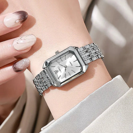 Women's Square Steel Strap Watch - Lamarshop1