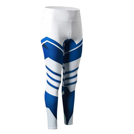 Printed High Waist Leggings for Yoga and Sports - Lamarshop1