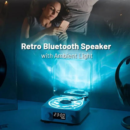 Retro Turntable Bluetooth Speaker - Lamarshop1