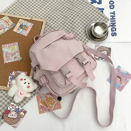 Nylon Oxford Fabric Versatile Literature Backpack - Lamarshop1